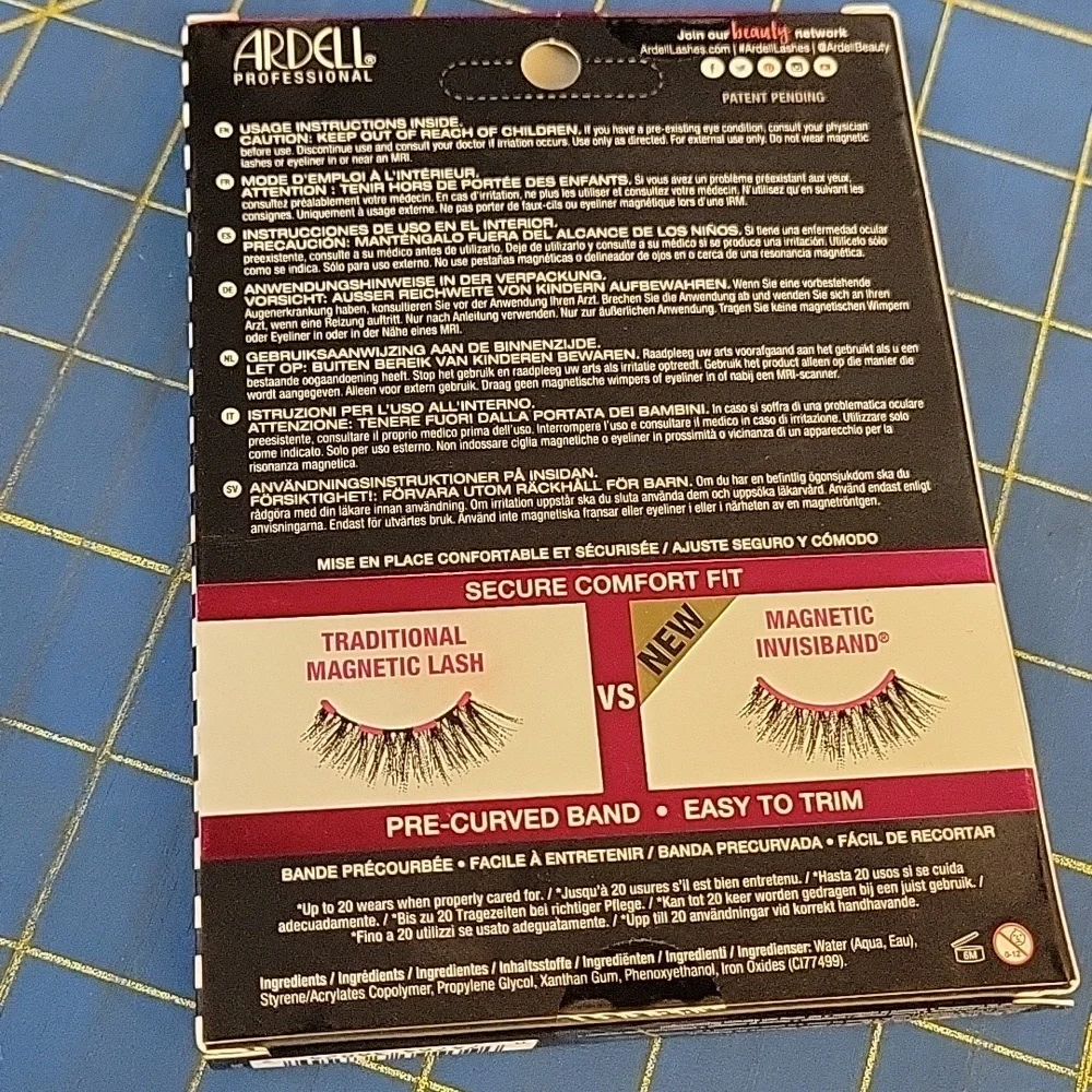 Ardell Magnetic MEGAHOLD Liner & Lash Duo Demi Wispies Line It Lash It New